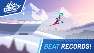 跳台滑雪挑战赛0