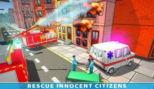 救护车和消防车模拟驾驶1