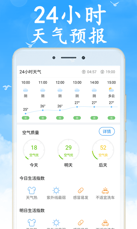 全国实时天气预报