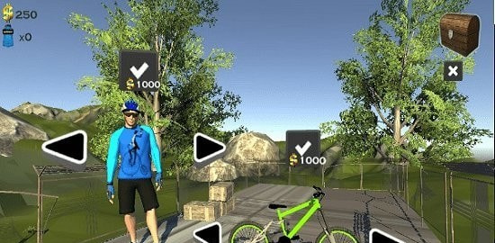 模拟山地自行车手机版截图1