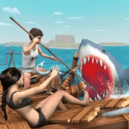 鲨鱼模拟器木筏的生存游戏下载