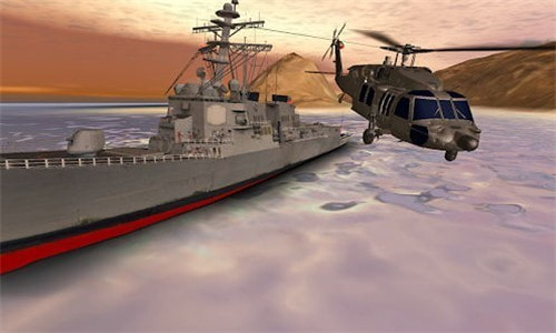 海尔法直升机模拟0