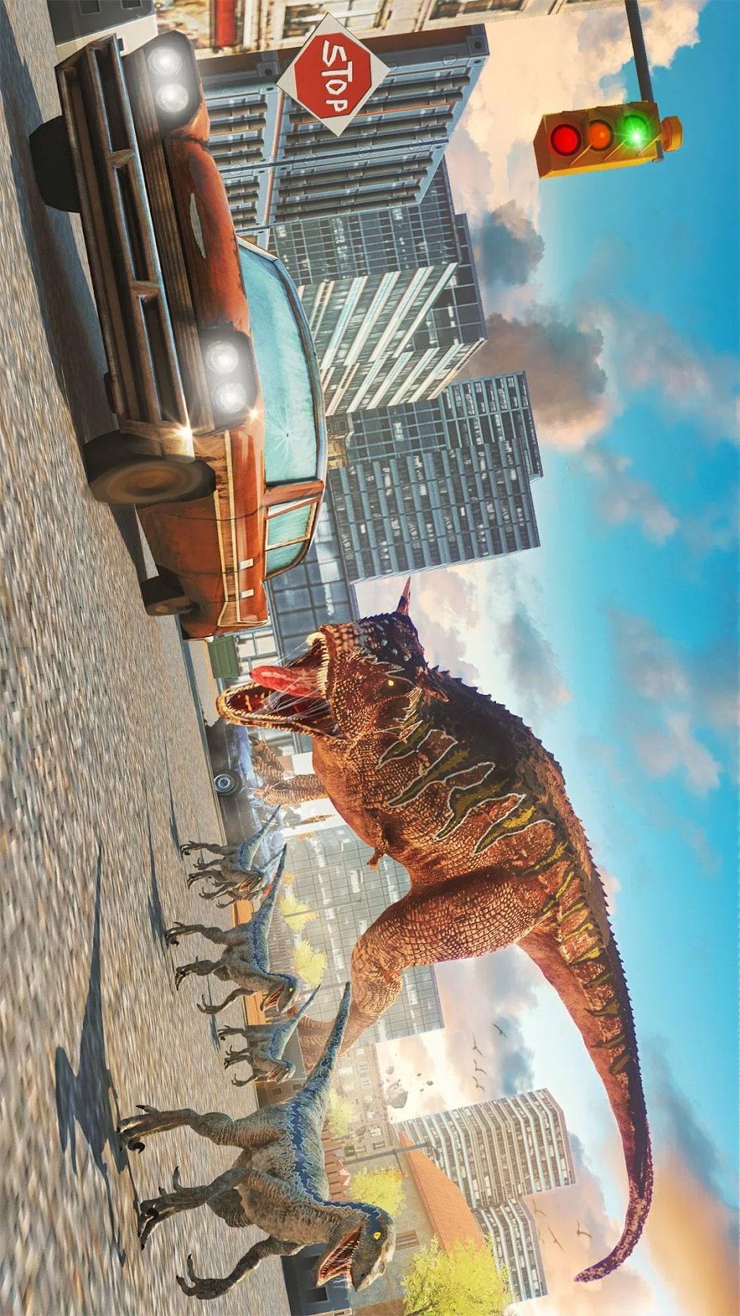 恐龙破坏城市模拟器截图1