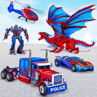 龙机器人方程式赛车(Dragon Robot Formula Car Game)