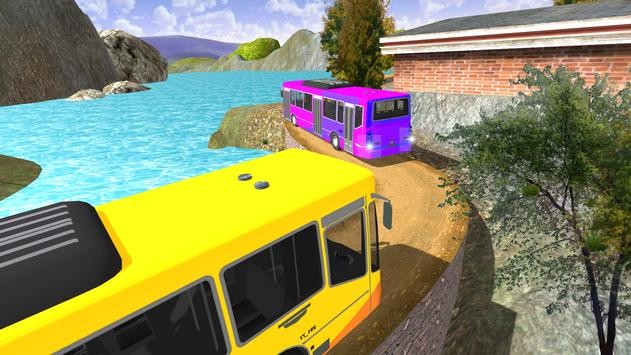 越野巴士驾驶模拟器2021(Offroad Bus Driving Simulator Ga)