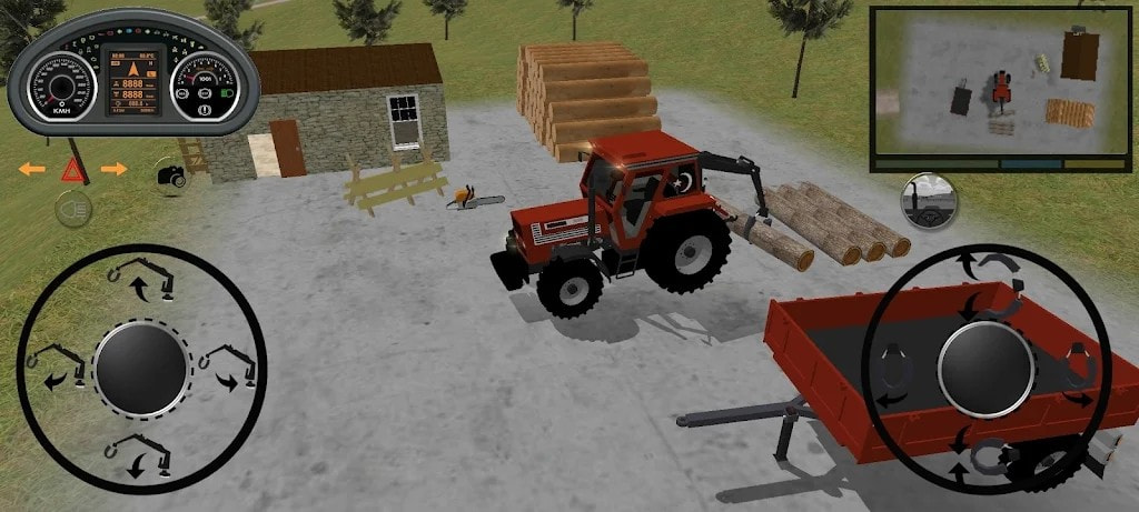 拖拉机森林工程模拟器(Tractor Forest Works Simulator)