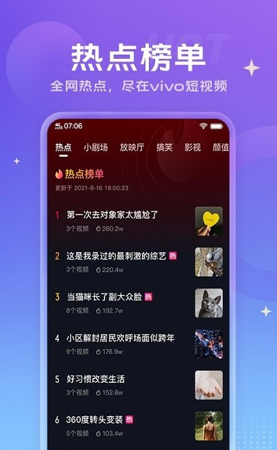 vivo短视频收益平台