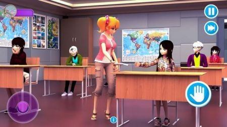 Anime High School Girl Teacher Simulator 3D Games