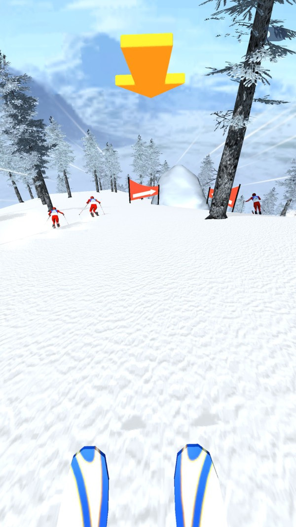 滑雪冲刺截图3