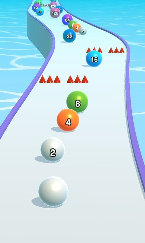 模拟球球向前冲截图3