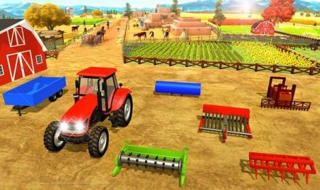 真正的农用拖拉机驾驶模拟器(Real Farming Tractor Drive Simulator 21)