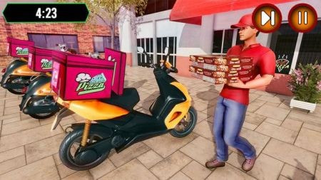 披萨递送员Pizza Food Delivery Boy Games