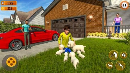 虚拟家庭宠物狗3D(Virtual Pet Family Dog Game 3D)