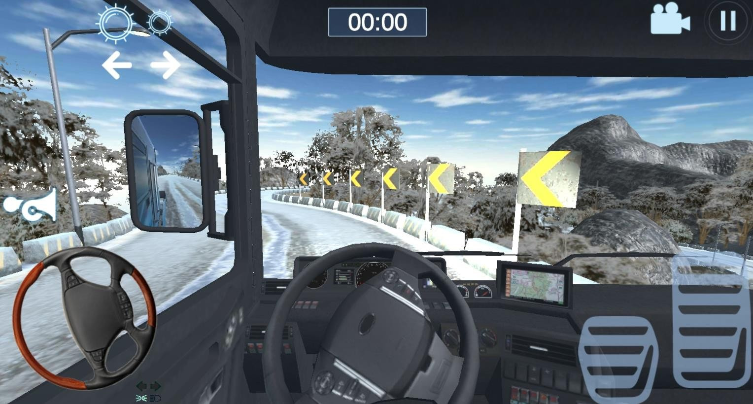 雪地欧洲卡车驾驶模拟（Truck Simulator Snow Mountain）截图3