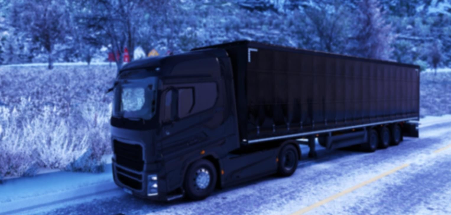 雪地欧洲卡车驾驶模拟（Truck Simulator Snow Mountain）截图1