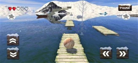 球平衡3D极限雪地(Ball Balancer Game 3D Extreme Snow mode)