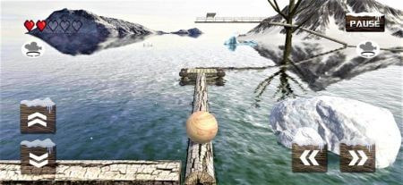 球平衡3D极限雪地(Ball Balancer Game 3D Extreme Snow mode)