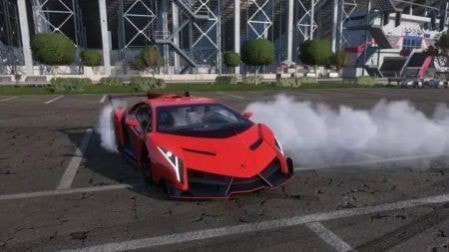 超级跑车兰博维尼诺漂移(Supercar Lambo Veneno Drift)