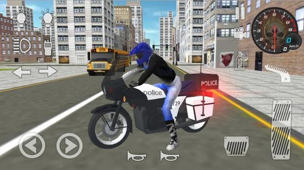 真实警察摩托车模拟器(Police Motorbike Sim 2020)