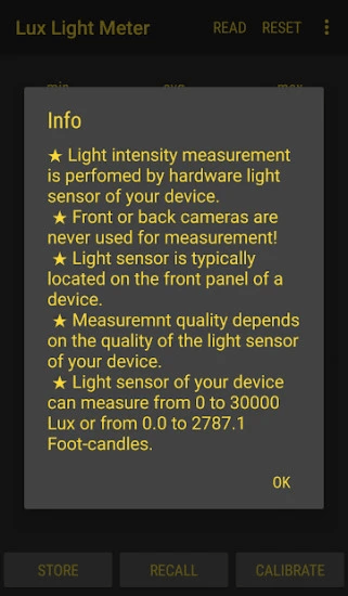 Lux Light Meter