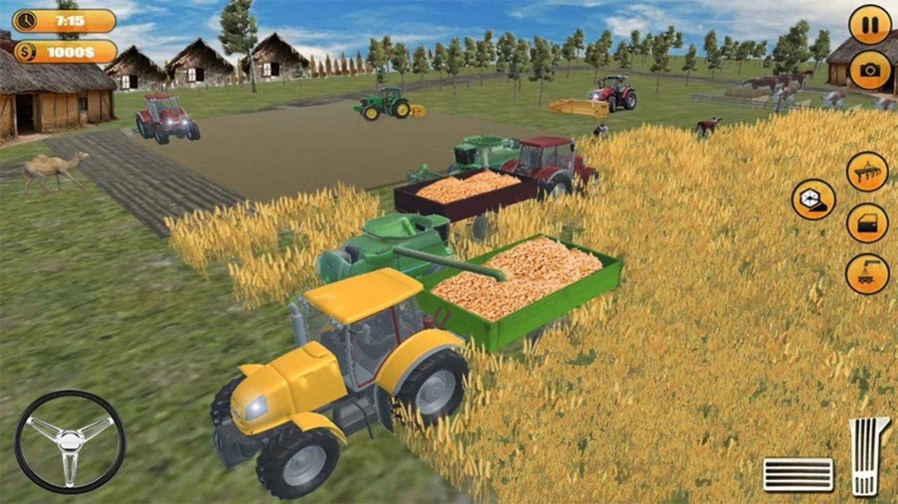 拖拉机司机(Tractor Driver：Farming Simulator)