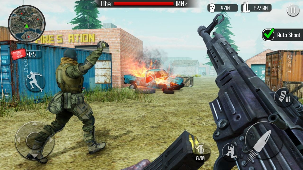 全军吃鸡大战(Counter Attack FPS Shooter