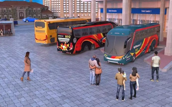 欧洲城市巴士驾驶游戏3D(Euro City Bus Driving Game 3D)