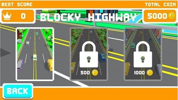 高速公路驾驶模拟器(Blocky Highway)