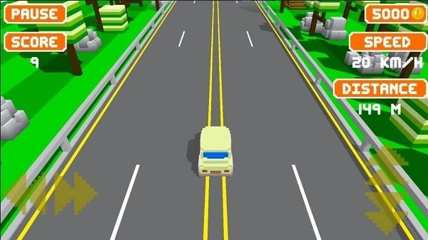 高速公路驾驶模拟器(Blocky Highway)