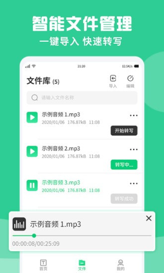 专业录音转文字助手