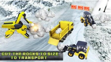 铲雪机模拟器Snow Excavator Simulator