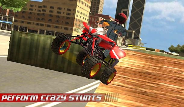 城市特技赛车ATV Quad City Bike Stunt Racing Game