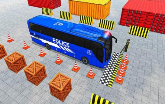 公交车停车模拟器(Police Bus Parking Game)