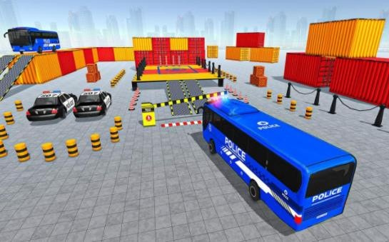 公交车停车模拟器(Police Bus Parking Game)