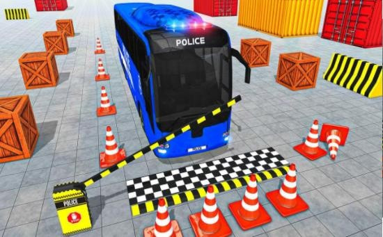 公交车停车模拟器(Police Bus Parking Game)