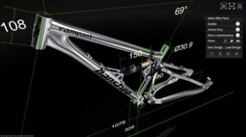 模拟山地自行车3d(Bike 3D Configurator)