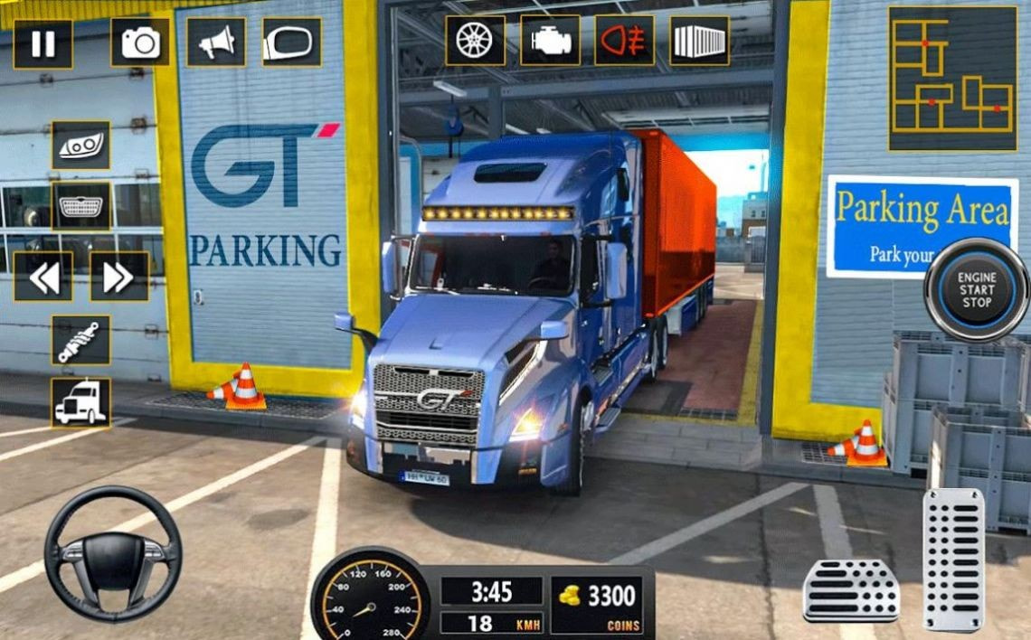 卡车驾驶停车模拟3D(Truck parking game)