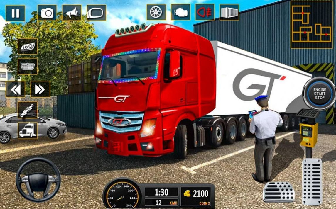 卡车驾驶停车模拟3D(Truck parking game)