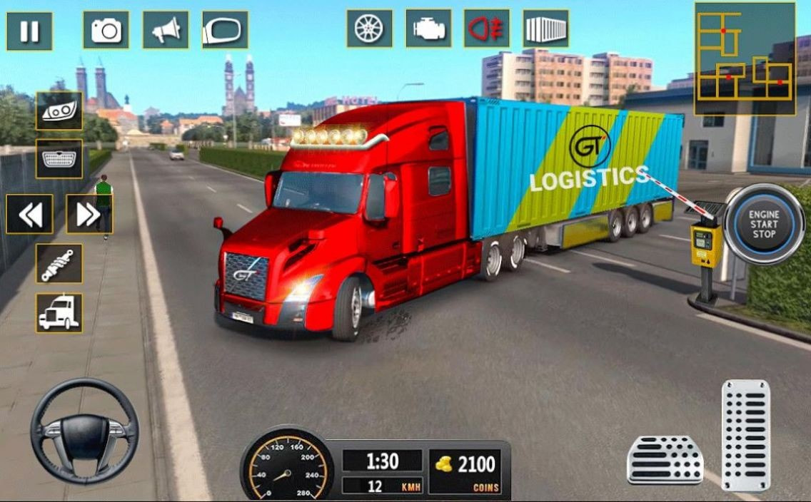 卡车驾驶停车模拟3D(Truck parking game)