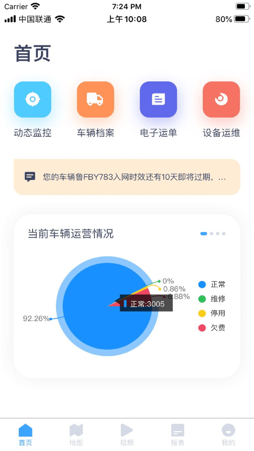 易智车联北斗车辆管理