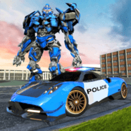 警车机器人变形战Police Car Robot