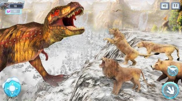 恐龙动物战斗模拟器(Winter Dino Simulator 2022)手机正版下载2