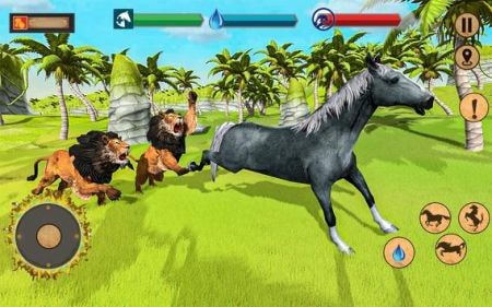森林战马模拟器游戏0