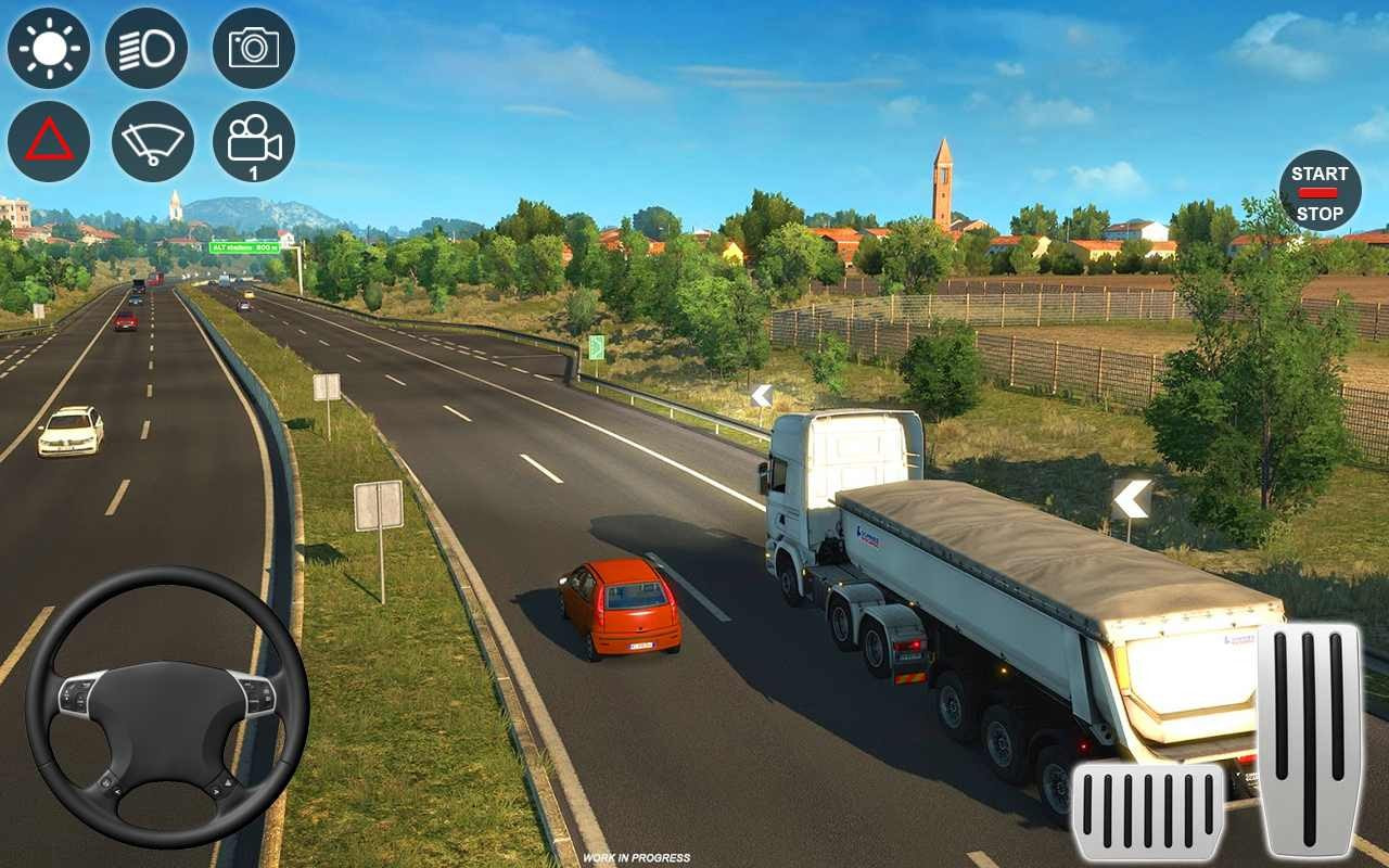 越野欧洲卡车模拟器游戏1
