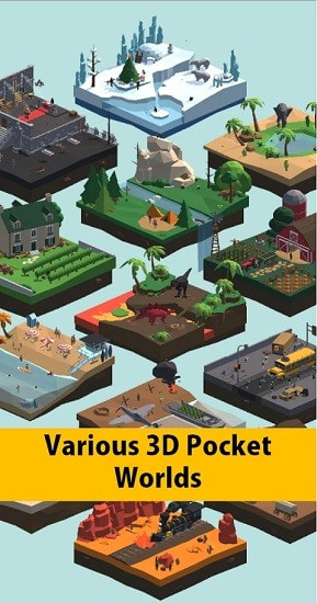 迷你世界涂色(Color Pocket World 3D)