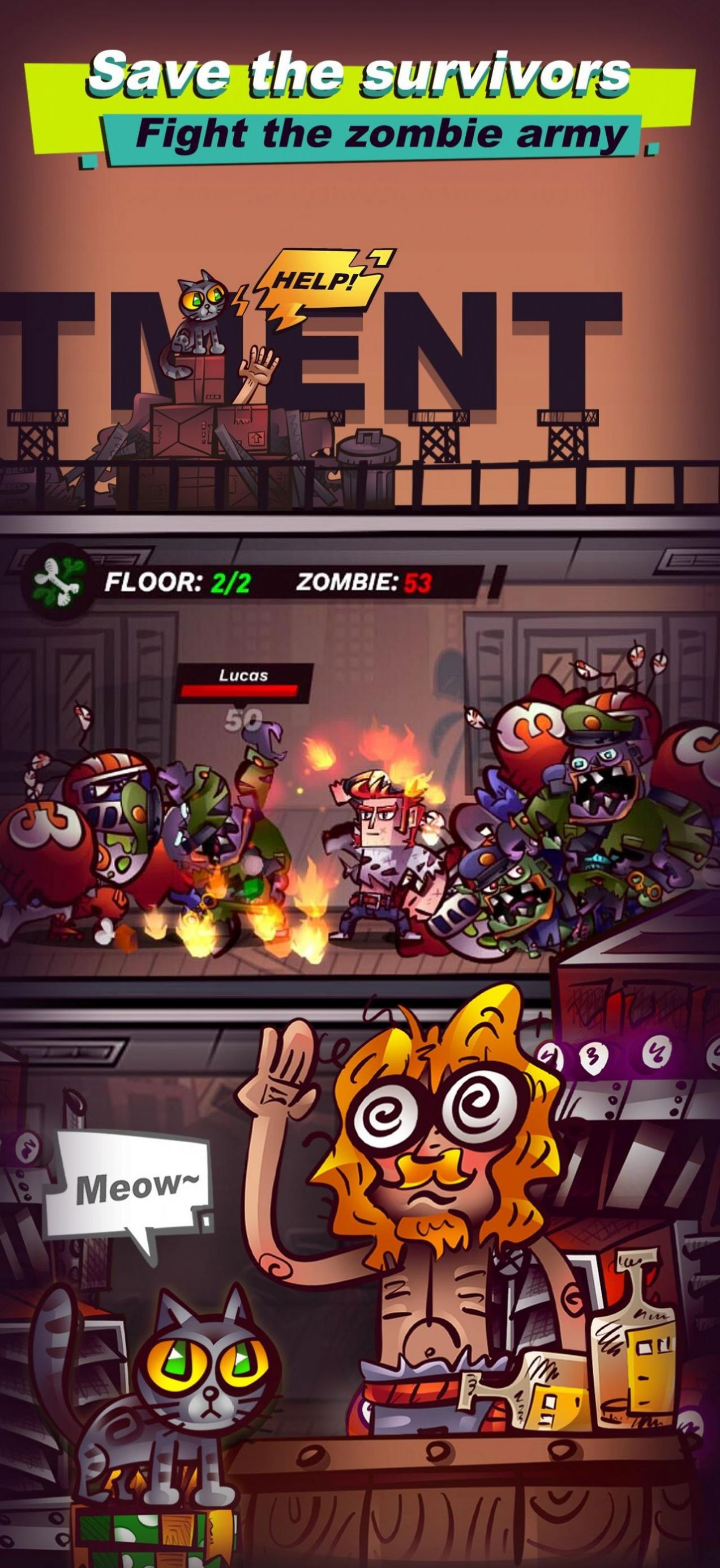 末世全民僵尸粉碎者(Apocalypse: Zombie Smasher)