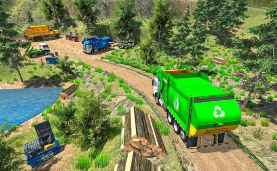 垃圾车司机卡车模拟游戏2