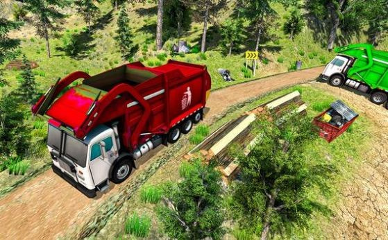 垃圾车司机卡车模拟游戏0