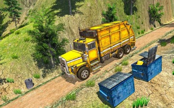 垃圾车司机卡车模拟游戏1