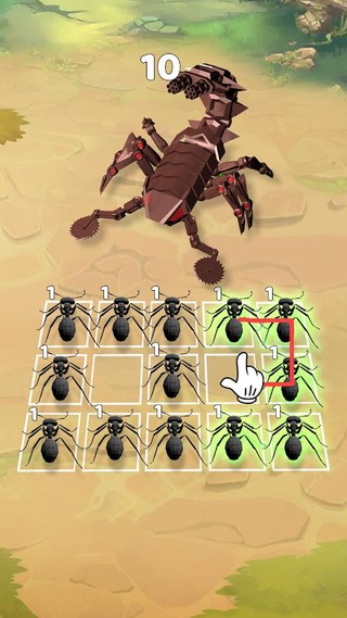 合并蚂蚁Merge Ant